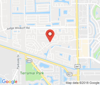 Google map image of location SW Sandalfoot Blvd, Boca Raton, FL 33428, USA